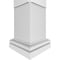 Ekena Millwork Craftsman Classic Square Non-Tapered San Antonio Mission Style Fretwork Column CC1209ENSADTUTU - alternate 2